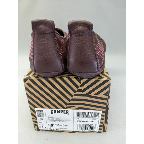 Camper Twins K201513-004 Women's Multicolored Leather Ballet Flat US 5 - Picture 6 of 9